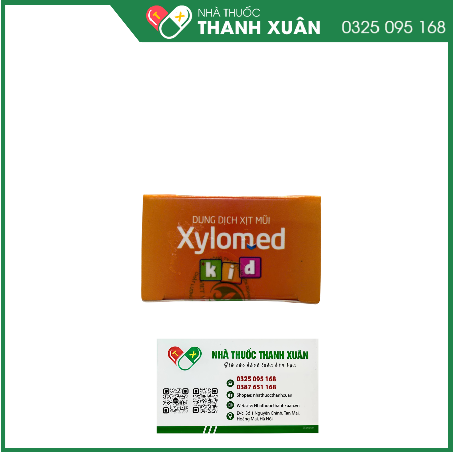 Dung dịch xịt mũi Xylomed Kid hỗ trợ giảm các triệu chứng nghẹt mũi, sổ mũi, viêm mũi dị ứng cho trẻ từ 2 tuổi